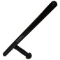 Preview: BlackField Tonfa schwarz, Abdrängstock aus Nylon Fiber Länge 60 cm